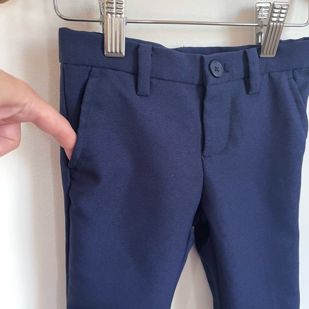 NEW Slim Fit Dress Pants / Suit Pants, Navy Blue, Perfect for a Wedding